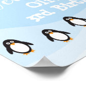 Affiche de bienvenue pour l'anniversaire de pingou (Coin)