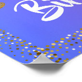 Affiche de bienvenue pour l'anniversaire de Rainbo (Coin)