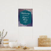 Affiche de bienvenue pour mariage Nuits arabes Aff (Cuisine)