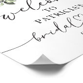 Affiche de bienvenue pour une Baby Shower automnal (Coin)