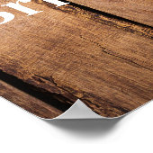 Affiche de bienvenue pour une douche de nuptiale e (Coin)