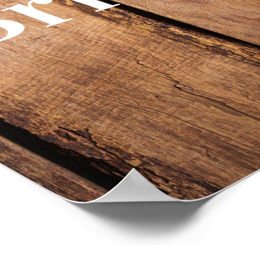 Affiche de bienvenue pour une douche de nuptiale e (Coin)