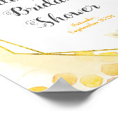 Affiche de bienvenue pour une fête de mariage avec (Coin)