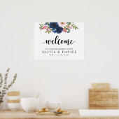 Affiche de bienvenue pour une soirée d'annonce de  (Cuisine)