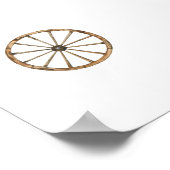 Affiche de bienvenue rodéo de premier anniversaire (Coin)