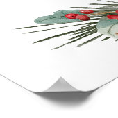 Affiche de bienvenue rustique - Fête des mariées d (Coin)