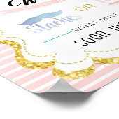 Affiche de bienvenue Staches ou coups de fouet Par (Coin)