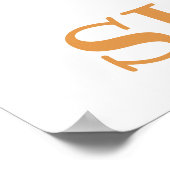 Affiche de bienvenue Sunshine, Moon, Rainbow et St (Coin)