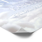 Affiche de bienvenue Sur Cloud Neuf 9 Fête des mar (Coin)