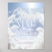 Affiche de bienvenue Sur Cloud Neuf 9 Fête des mar (Devant)