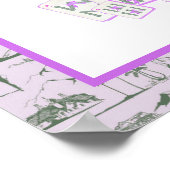 Affiche de bienvenue Toile du Parti Mahjong (Coin)