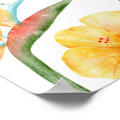 Affiche de bienvenue Tropical Hawaiian Birthday Pa (Coin)