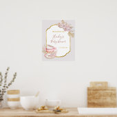 Affiche de bienvenue vintage Tea Party (Cuisine)