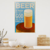 Affiche de bière (Cuisine)