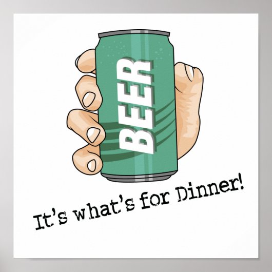 Affiche de bière (Devant)