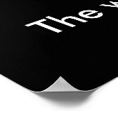 Affiche de bière avec texte (Coin)