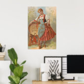 Affiche de bière Bock 1 (Bureau à domicile)
