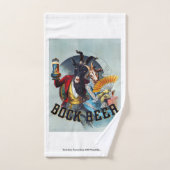 Affiche de bière vintage (Serviette à main)