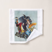 Affiche de bière vintage (Gant de toilette)