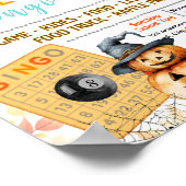 Affiche de bingo Halloween modifiable (Coin)