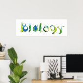Affiche de biologie (Bureau à domicile)
