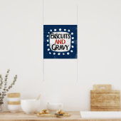 Affiche de biscuits et de sauce Wall Art (Cuisine)