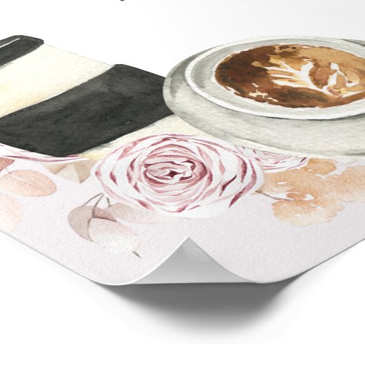 Affiche de Boho Love is Brewing pour la boisson de (Coin)