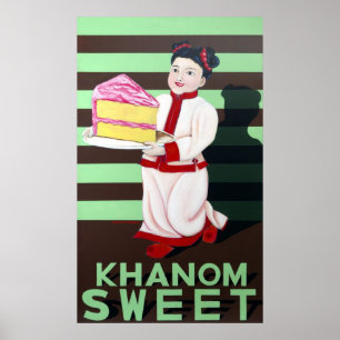Affiche de bonbon à Khanom
