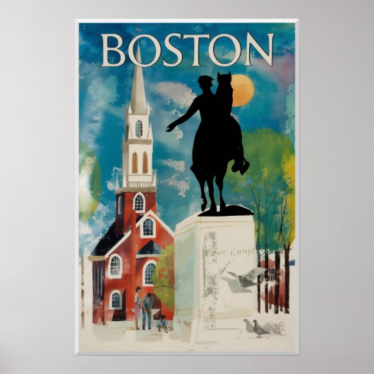 Affiche de Boston (Devant)