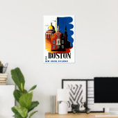 Affiche de Boston (Bureau à domicile)