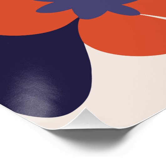 Affiche de Botanical Flower No 16 (Coin)