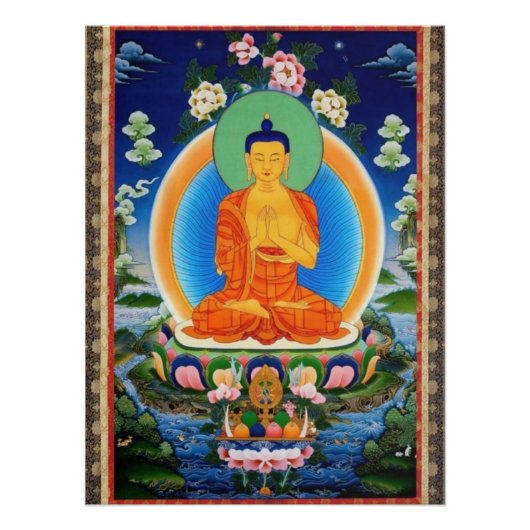 Affiche de Bouddha (Devant)