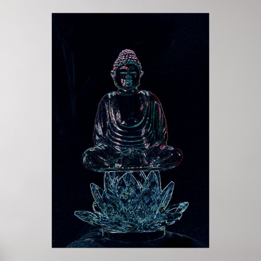 affiche de bouddha (Devant)