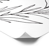 Affiche de branche dessinée à la main 'Propager l' (Coin)