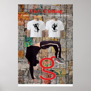 Affiche de breakdance de I'm G Clothing