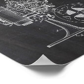 Affiche de brevet du projecteur vidéo (Coin)