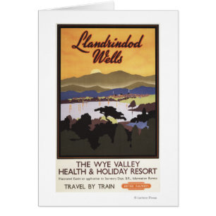 Affiche de British Rail de station de vacances de