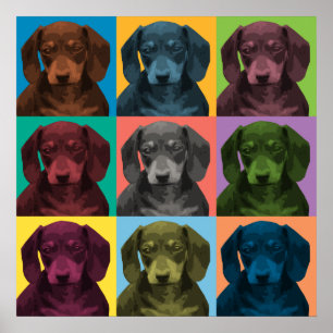 Affiche de Bruit-Art de teckel