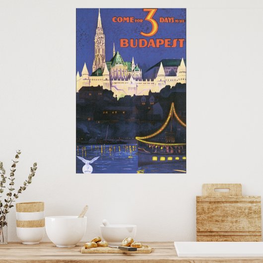 Affiche de Budapest (Cuisine)