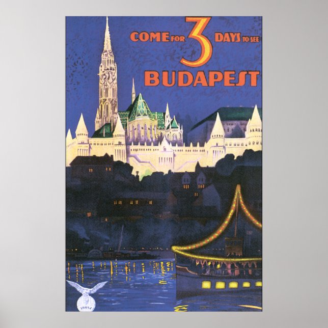 Affiche de Budapest (Devant)