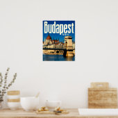 Affiche de Budapest, Hongrie  (Cuisine)