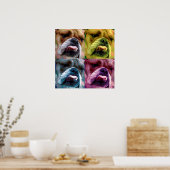 affiche de bulldog en anglais (Cuisine)