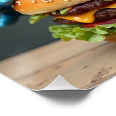 Affiche de Burger de Jake Dragon (Coin)