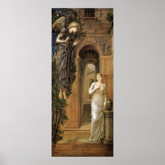 Affiche de Burne-Jones CC0433 Ange Poster (Devant)