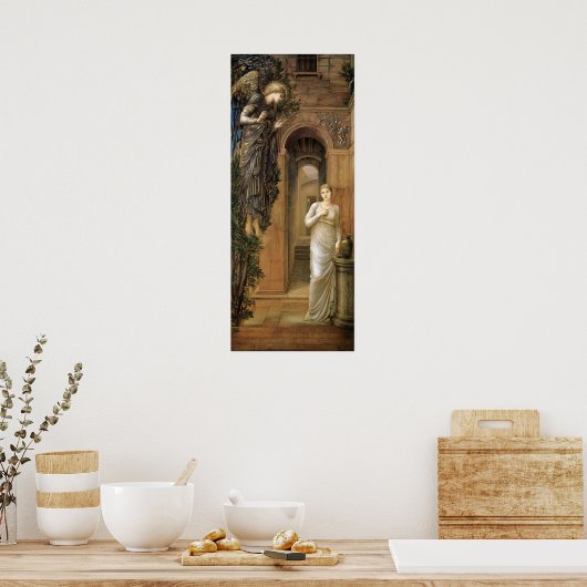 Affiche de Burne-Jones CC0433 Ange Poster (Cuisine)