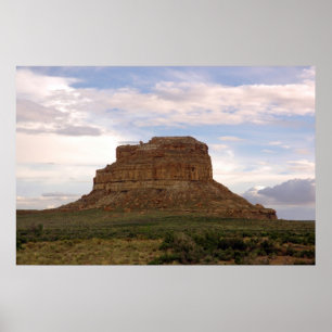 Affiche de butte de Fajada