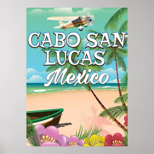 Affiche de Cabo San Lucas Mexico Beach (Devant)