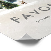 Affiche de cadeaux pour une fête de mariage en for (Coin)