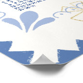 Affiche de calendrier 2026 Paon (Coin)