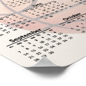 Affiche de calendrier de design de basketball 2025 (Coin)